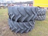 Pair of 600/70R-30 Goodyear Tires