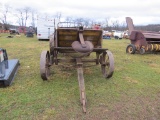 Ground Drive 4wheel Manure Spreader