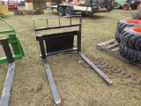 NEW QT Pallet Forks for Mini Skid Steer