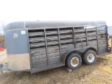 1994 WW 16' T/A Livestock Trailer