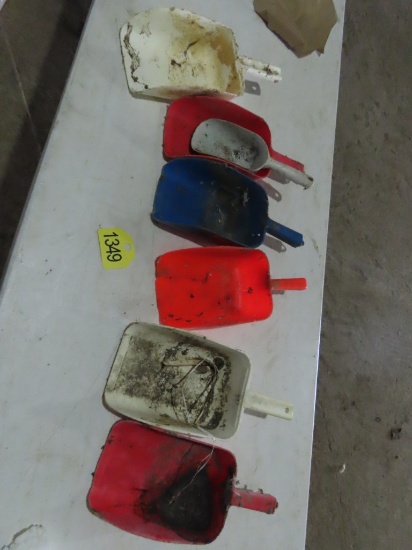 Lot of Grain Scoops