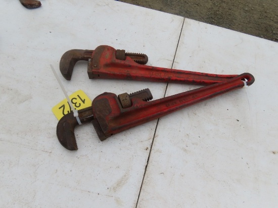 (2) 18" Pipe Wrenches BY THE PIECE