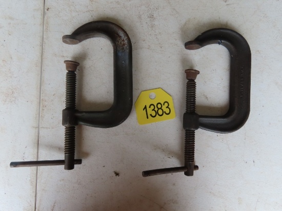 (2) 5" C Clamps BY THE PIECE