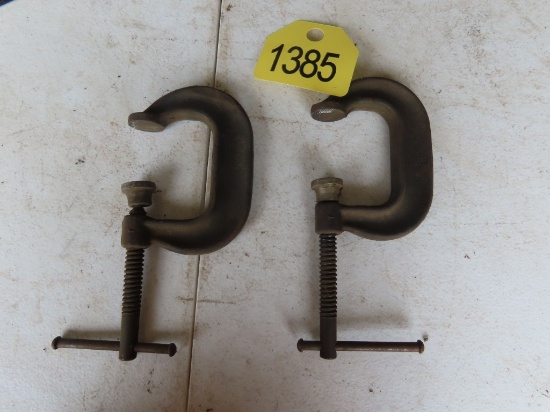 (2) 2" C Clamps BY THE PIECE