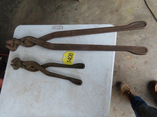 (2) Double Ring Chain Tool SOLD AS ONE LOT