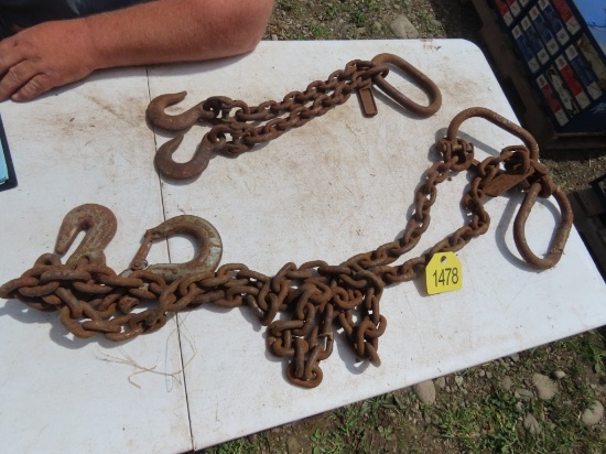 (2) Sling Chains SOLD AS ONE LOT