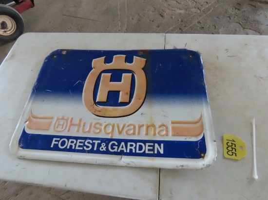 19 1/2" x 27 1/2" Husqvarna Forest & Garden Sign