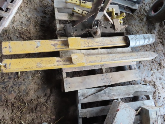 Pair of Pallet Fork Extensions