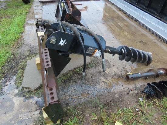 QT Bobcat Post Hole Digger w/9" Bit