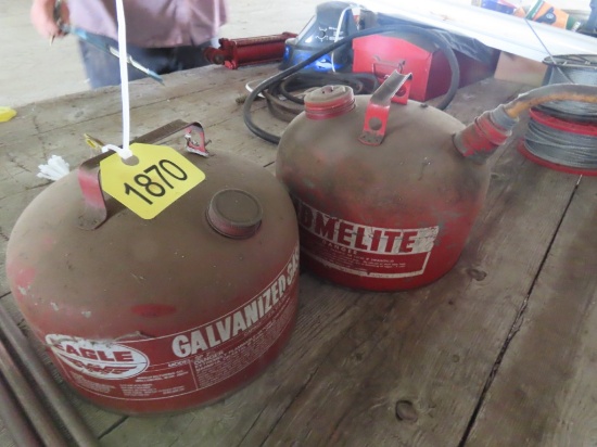 (2) Gas Cans