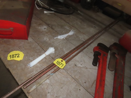 (3) Brass Rods