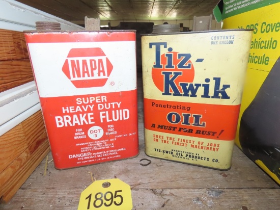 (2) Vintage Cans