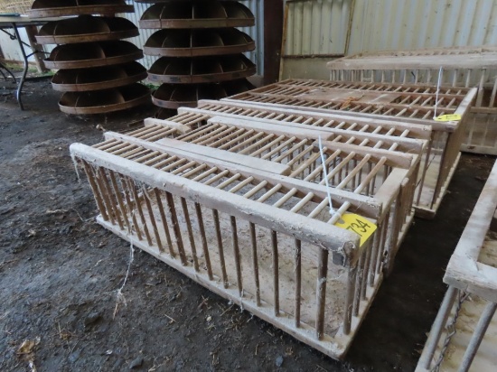 Wooden Chicken Crate