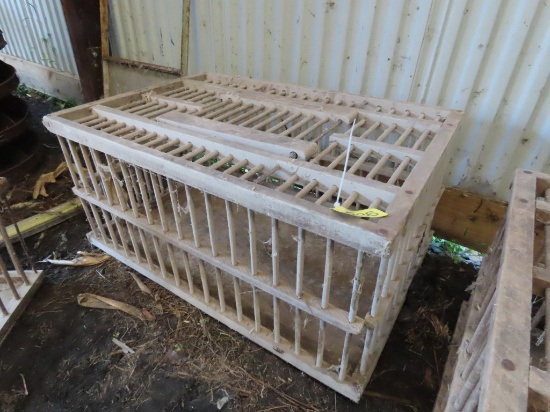 Wood Turkey Crate