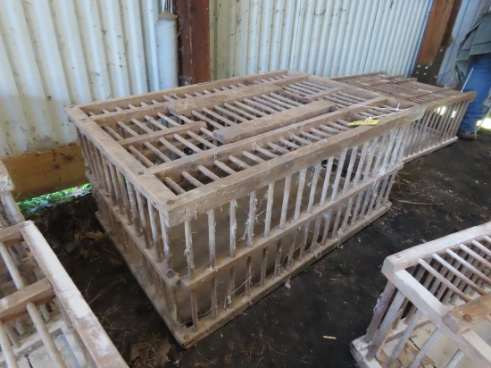 Wood Turkey Crate