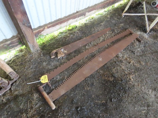 (2) X Cut Saw & (1) Hand Saw