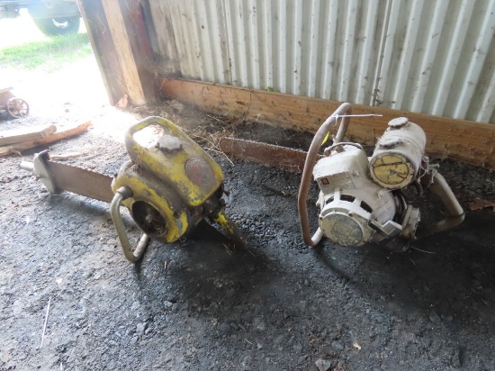 (2) Vintage Chain Saws