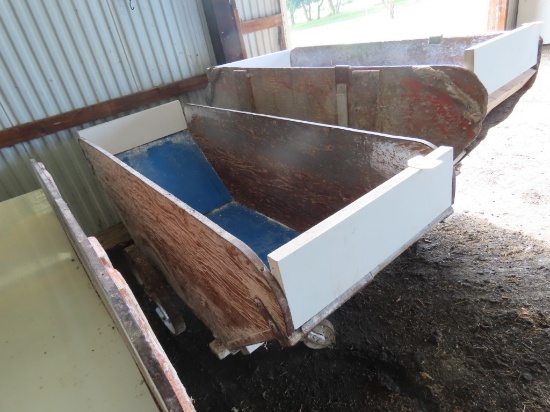 Wooden Feed Cart