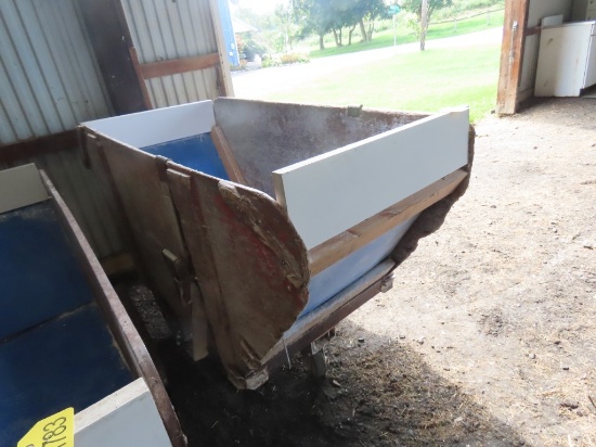 Wooden Feed Cart