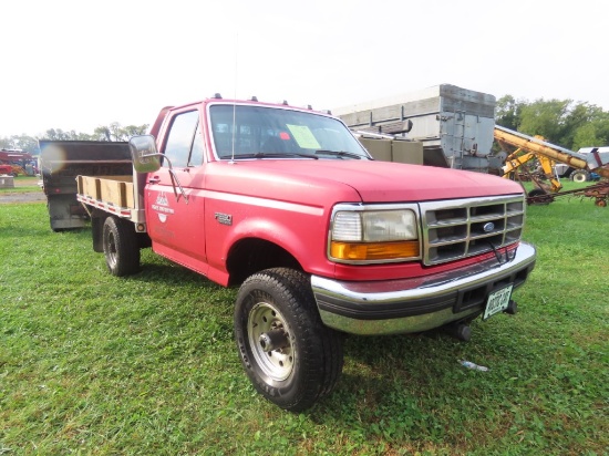 1997 Ford F250 Truck w/Alum Flatbed