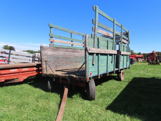 16' Wooden Hay Rake Wagon