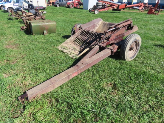 Pull Behind Rock Picker