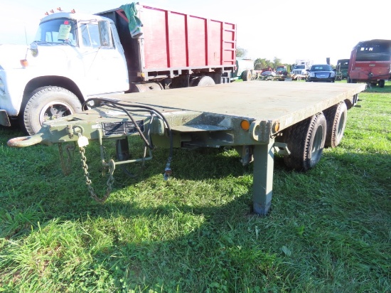 14' Army T/A Trailer NO TITLE