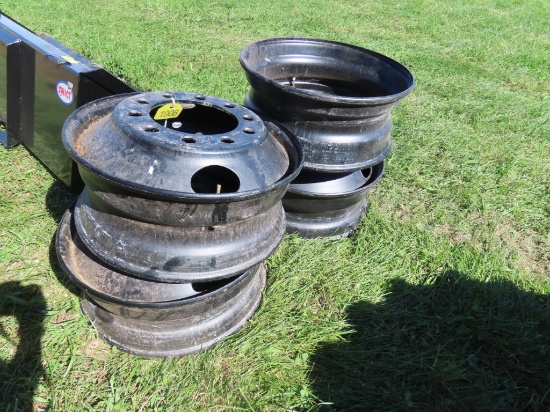 (4) 10hole 22.5 Rims