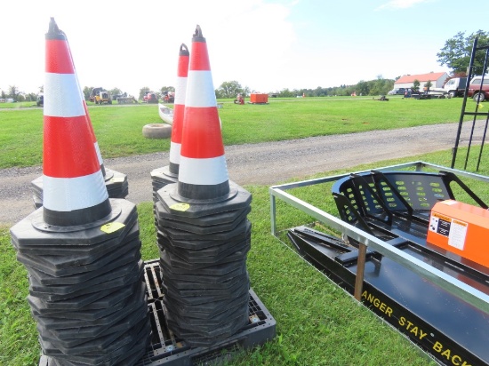 (20) Safety Cones BY THE PIECE