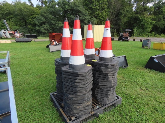 (20) Safety Cones BY THE PIECE