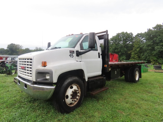 2005 GMC C7500 S/A Truck w/Steel Dump Bed