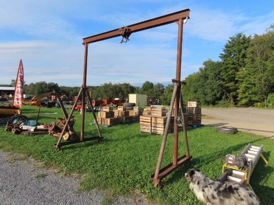 I Beam Crane Frame