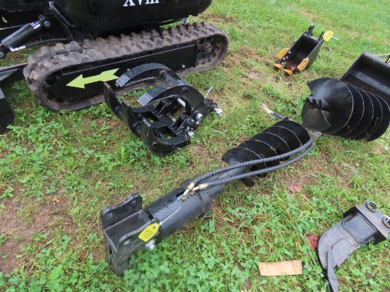 Post Hole Digger for Mini Excavator