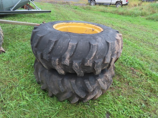 (2) 14.9-24 Tires and Rims
