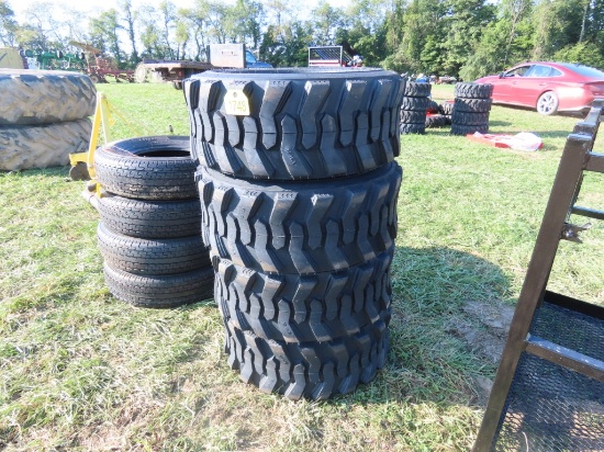 (4) NEW 12-16.5 Tires