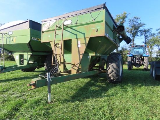 A & L 47 Grain Cart w/Roll Tarp