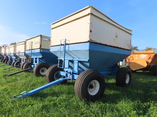 Gravity Wagon on Big Rubber Gears