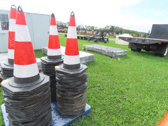 (20) NEW Safety Cones BY THE PIECE