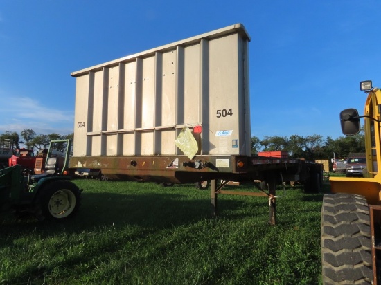 2000 Fruehauf 48' Flat Bed Trailer