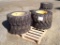 Pallet of (4) Skid Steer Tires & Rims.