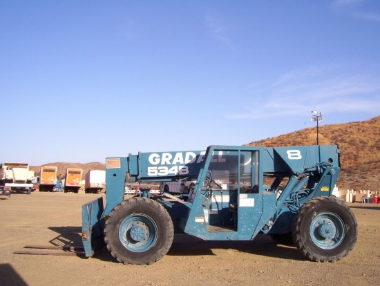 Gradall 534B-8 Forward Reach Forklift,