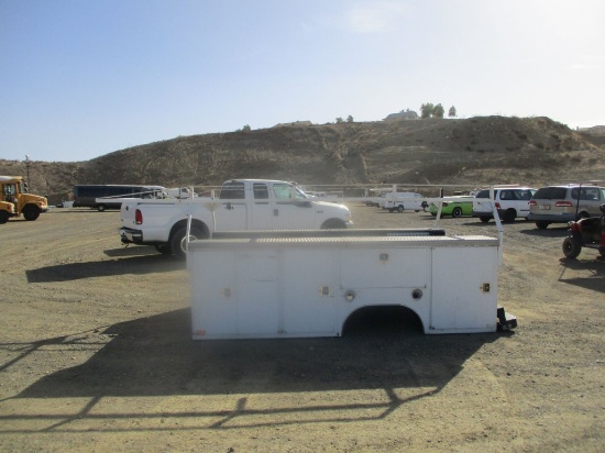 Pacific Brand 11" Service Body w/Pipe Rack.