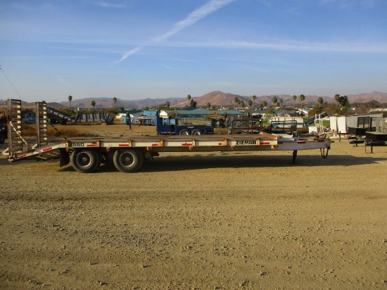 Zieman 2660 Equipment Trailer,