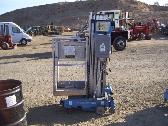 2007 Genie AWP-255 Narrow Aisle Personnel Lift,