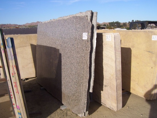 (10) 3/4" Granite Slabs,