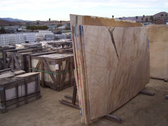 (10) 3/4" Granite Slabs,