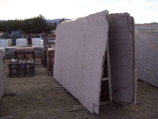 (7) 3/4" Granite Slabs,