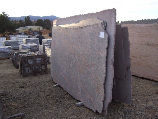 (8) 3/4" Granite Slabs,