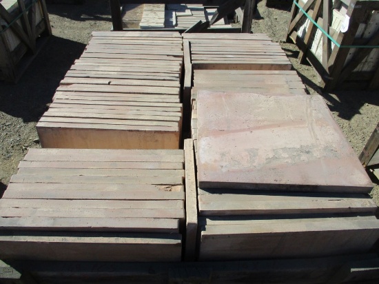 Pallet of 15 1/2" x 15 1/2" x 1" Tiles.