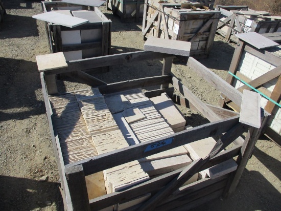 Pallet of 7 1/2" x 15" Tiles, 8" x 8" Tiles,
